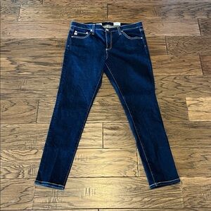 Ag Adriano Goldschmied B-Type 01 Legging Ankle Mid Rise Size 30